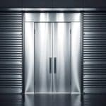 Acero galvanizado en puertas enrollables