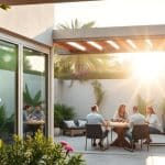Puertas correderas automáticas para jardines y patios en Valencia